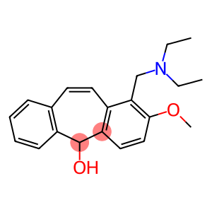 1-(Diethylamino)methyl-2-methoxy-5H-dibenzo[a,d]cyclohepten-5-ol