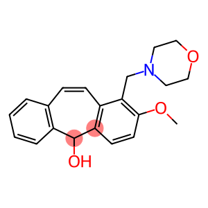 2-Methoxy-1-morpholinomethyl-5H-dibenzo[a,d]cyclohepten-5-ol