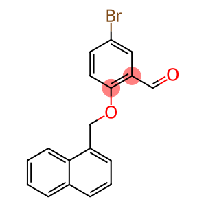 5-bromo-2-(naphthalen-1-ylmethoxy)benzaldehyde