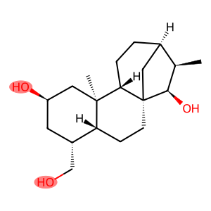 (4α)-19-Norkaurane-2β,15β,18-triol