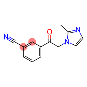 3-(2-(2-甲基-1H-咪唑-1-基)乙酰基)苯甲腈