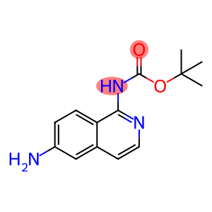 Carbamic acid, (6-amino-1-isoquinolinyl)-, 1,1-dimethylethyl ester (9CI)