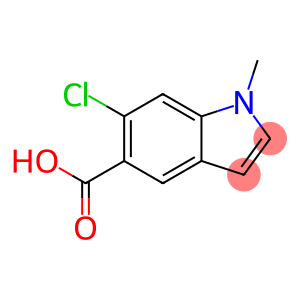 6-氯-1-甲基-1H-吲哚-5-羧酸