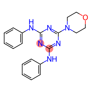 2,4-BIS(ANILINO)-6-(4-MORPHOLINO)-1,3,5-TRIAZINE, 97%