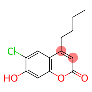 4-丁基-6-氯-7-羟基-香豆素