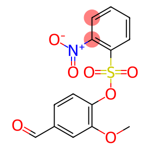 4-Formyl-2-methoxyphenyl 2-nitrobenzenesulfonate