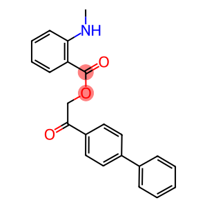 2-[1,1'-biphenyl]-4-yl-2-oxoethyl 2-(methylamino)benzoate