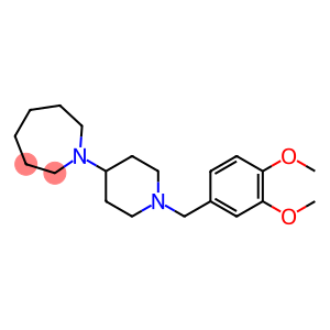 1-[1-(3,4-dimethoxybenzyl)-4-piperidinyl]azepane