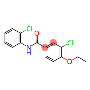 3-chloro-N-(2-chlorophenyl)-4-ethoxybenzamide