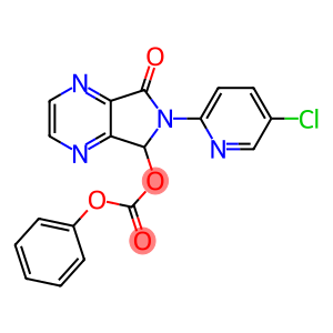 6-(5-CHLORO-PYRIDIN-2-YL)-7-PHENOXYCARBONYLOXY-6,7-DIHYDRO-PYRROLO3,4-BPYRAZIN-5-ONE