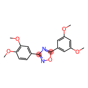 3-(3,4-dimethoxyphenyl)-5-(3,5-dimethoxyphenyl)-1,2,4-oxadiazole