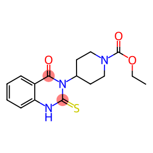 ethyl 4-(4-oxo-2-thioxo-1,4-dihydro-3(2H)-quinazolinyl)-1-piperidinecarboxylate