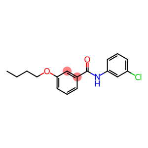 3-butoxy-N-(3-chlorophenyl)benzamide