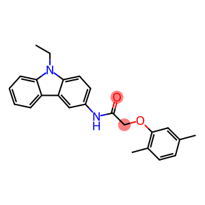 2-(2,5-dimethylphenoxy)-N-(9-ethyl-9H-carbazol-3-yl)acetamide