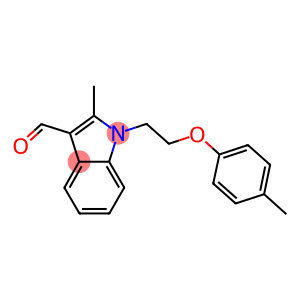 2-METHYL-1-[2-(4-METHYLPHENOXY)ETHYL]-1H-INDOLE-3-CARBALDEHYDE