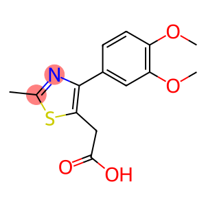 [4-(3,4-Dimethoxy-phenyl)-2-methyl-thiazol-5-yl]-acetic acid