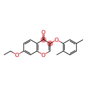 3-(2,5-dimethylphenoxy)-7-ethoxy-4H-chromen-4-one