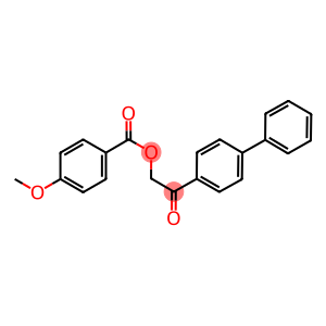 2-[1,1'-biphenyl]-4-yl-2-oxoethyl 4-methoxybenzoate