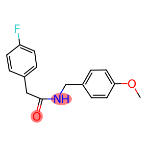 2-(4-fluorophenyl)-N-(4-methoxybenzyl)acetamide