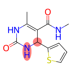 5-Pyrimidinecarboxamide,1,2,3,4-tetrahydro-N,6-dimethyl-2-oxo-4-(2-thienyl)-(9CI)