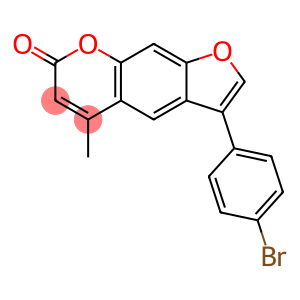 3-(4-bromophenyl)-5-methylfuro[3,2-g]chromen-7-one