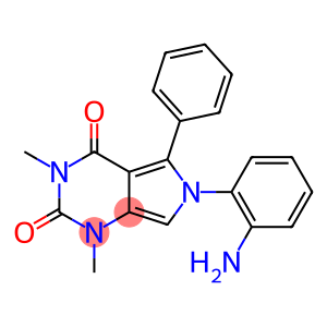 6-(2-aMinophenyl)-1,3-diMethyl-5-phenyl-1H-pyrrolo[3,4-d]pyriMidine-2,4(3H,6H)-dione