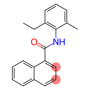 N-(2-ethyl-6-methylphenyl)-1-naphthamide