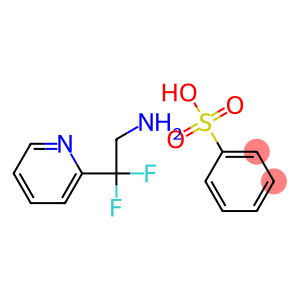 2,2-Difluoro-2-(pyridin-2-yl)ethanamine benzenesulfonate