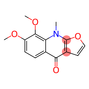 7,8-Dimethoxy-9-methylfuro[2,3-b]quinolin-4(9H)-one