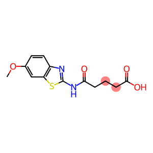 4-(6-METHOXY-BENZOTHIAZOL-2-YLCARBAMOYL)-BUTYRIC ACID