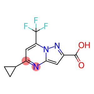 5-环丙基-7-三氟甲基-吡唑[1,5-A]嘧啶-2-羧酸