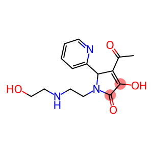 4-ACETYL-3-HYDROXY-1-[2-(2-HYDROXY-ETHYLAMINO)-ETHYL]-5-PYRIDIN-2-YL-1,5-DIHYDRO-PYRROL-2-ONE