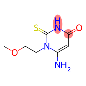 6-amino-1-(2-methoxyethyl)-2-thioxo-2,3-dihydropyrimidin-4(1H)-one