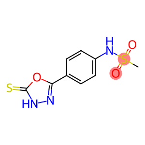 N-[4-(5-MERCAPTO-[1,3,4]OXADIAZOL-2-YL)-PHENYL]-METHANESULFONAMIDE