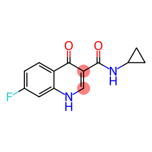 3-Quinolinecarboxamide,N-cyclopropyl-7-fluoro-1,4-dihydro-4-oxo-(9CI)