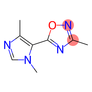 5-(3,5-DiMethyl-3H-iMidazol-4-yl)-3-Methyl-[1,2,4]oxadiazole