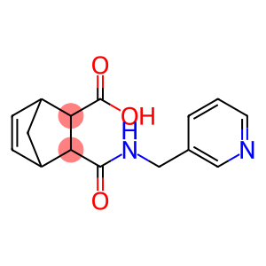 3-[(PYRIDIN-3-YLMETHYL)-CARBAMOYL]-BICYCLO[2.2.1]HEPT-5-ENE-2-CARBOXYLIC ACID