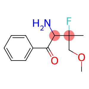 Butyrophenone,  2-amino-3-fluoro-4-methoxy-3-methyl-  (7CI,8CI)