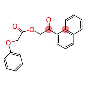 2-(1-naphthyl)-2-oxoethyl phenoxyacetate