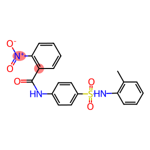 2-nitro-N-[4-(2-toluidinosulfonyl)phenyl]benzamide