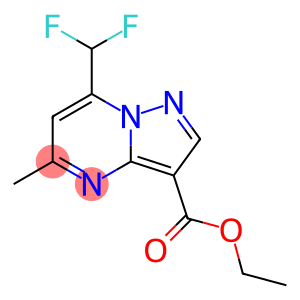 ethyl 7-(difluoromethyl)-5-methylpyrazolo[1,5-a]pyrimidine-3-carboxylate