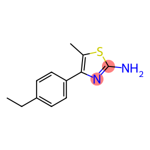 4-(4-ETHYL-PHENYL)-5-METHYL-THIAZOL-2-YLAMINE