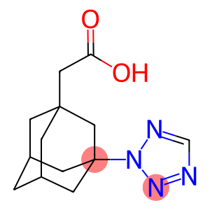 [3-(2H-tetraazol-2-yl)-1-adamantyl]acetic acid