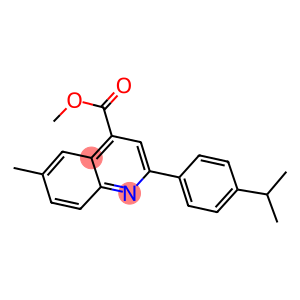 methyl 2-(4-isopropylphenyl)-6-methyl-4-quinolinecarboxylate