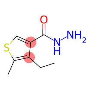 3-Thiophenecarboxylicacid,4-ethyl-5-methyl-,hydrazide(9CI)