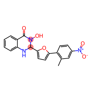 3-hydroxy-2-(5-{4-nitro-2-methylphenyl}-2-furyl)-2,3-dihydro-4(1H)-quinazolinone