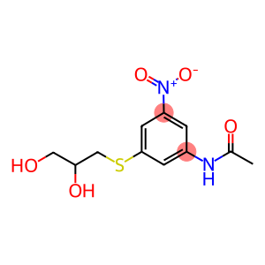 N-{3-[(2,3-dihydroxypropyl)sulfanyl]-5-nitrophenyl}acetamide