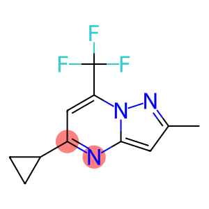 5-cyclopropyl-2-methyl-7-(trifluoromethyl)pyrazolo[1,5-a]pyrimidine