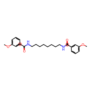 3-methoxy-N-{8-[(3-methoxybenzoyl)amino]octyl}benzamide