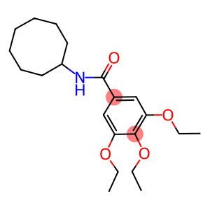 N-cyclooctyl-3,4,5-triethoxybenzamide